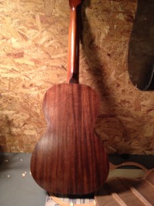 30s parlor guitar back