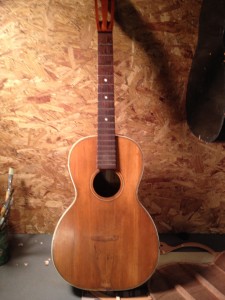 30s parlor guitar front